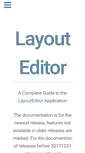 Mobile Screenshot of layouteditor.org