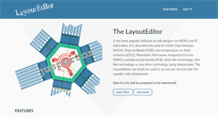 Desktop Screenshot of layouteditor.com